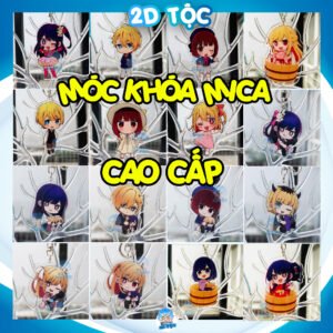 Móc Khóa Mica Trong Suốt In 2 Mặt Sắc Nét Anime Manga Oshi no Ko Đứa Con Của Thần Tượng – Phụ Kiện Anime By 2D Tộc Shop