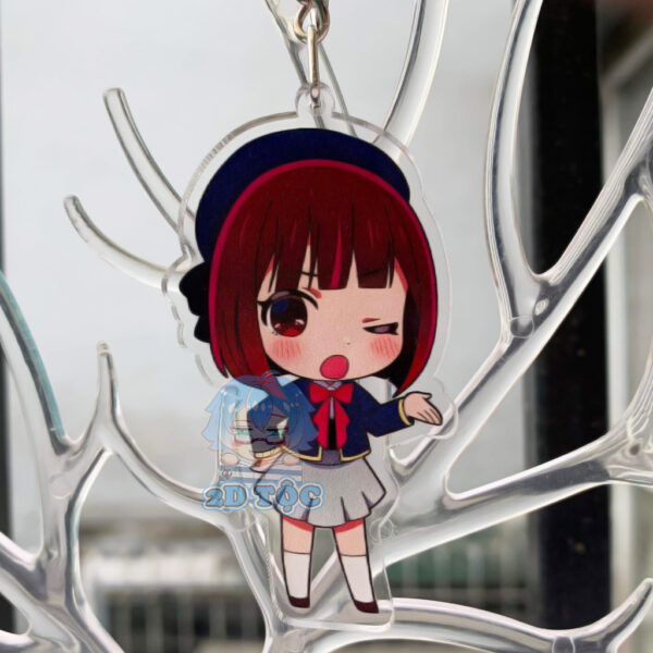 Móc Khóa Mica Trong Suốt In 2 Mặt Sắc Nét Anime Manga Oshi no Ko Đứa Con Của Thần Tượng – Phụ Kiện Anime By 2D Tộc Shop