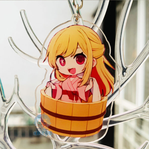 Móc Khóa Mica Trong Suốt In 2 Mặt Sắc Nét Anime Manga Oshi no Ko Đứa Con Của Thần Tượng – Phụ Kiện Anime By 2D Tộc Shop