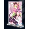Khung ảnh Mica trong suốt Kích thước A4,A5 In hình Kanroji Mitsuri(1) Anime Manga Kimetsu No Yaiba đế lùa dày trong suốt