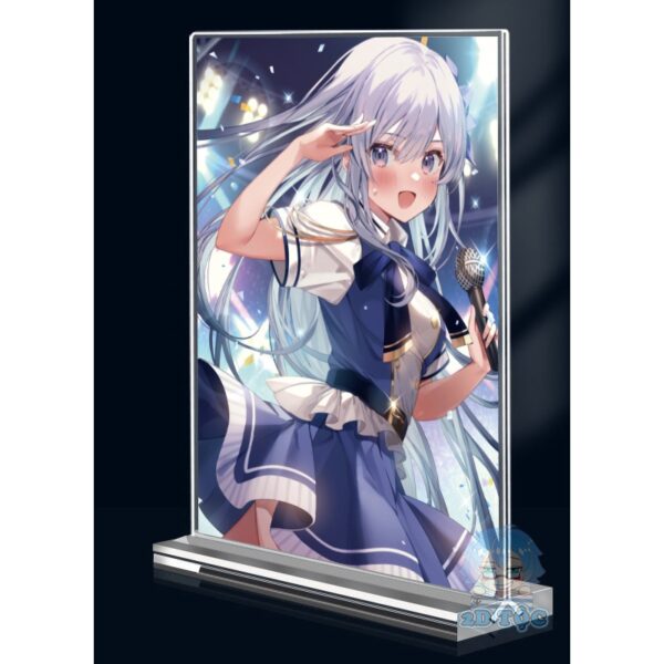 Khung ảnh Mica A4,A5 In Anime Manga Light Novel Vợ Trong Game Của Tôi Là Idol Nổi Tiếng Ngoài Đời đế trong suốt 2D Tộc