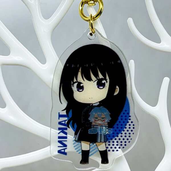 Móc Khóa Mica Trong suốt In 2 Mặt Sắc Nét Anime Lycoris Recoil – Phụ Kiện Anime By 2D Tộc Shop
