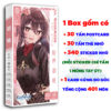 Hộp ảnh 340-1660 cái Postcard LOMO Sticker Hutao Game Genshin Impact - Hộp ảnh LOMO 2D Tộc Shop