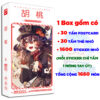 Hộp ảnh 340-1660 cái Postcard LOMO Sticker Hutao Game Genshin Impact - Hộp ảnh LOMO 2D Tộc Shop