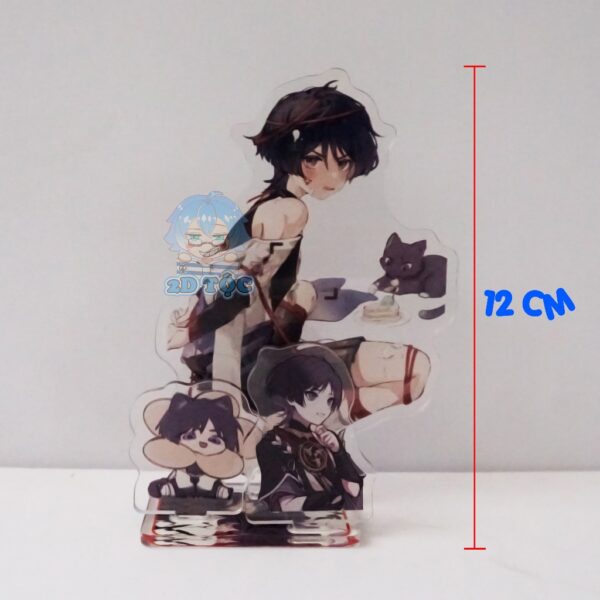 Tổng hợp Poster Postcard Móc khóa Standee Khung ảnh Bút Scaramouche Game Genshin Impact - 2D Tộc Shop
