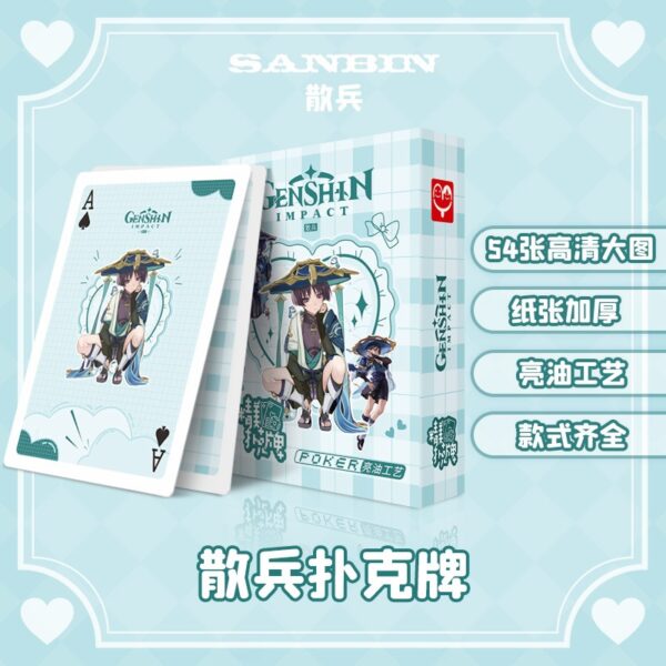 Tổng hợp Poster Postcard Móc khóa Standee Khung ảnh Bút Scaramouche Game Genshin Impact - 2D Tộc Shop