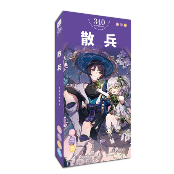 Tổng hợp Poster Postcard Móc khóa Standee Khung ảnh Bút Scaramouche Game Genshin Impact - 2D Tộc Shop