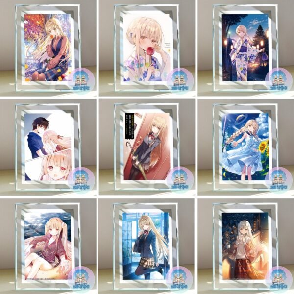 Khung Kính Thiên sứ nhà bên (1) - Khung ảnh - Tranh Poster để bàn by 2D Tộc Shop - Otonari no Tenshi-sama