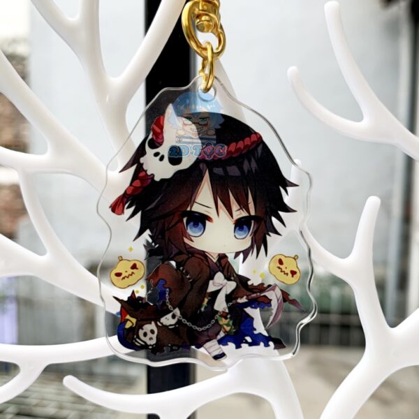 Móc Khóa Mica Trong Suốt Ép 2 Lớp Mica cao cấp Anime Manga Kimetsu no Yaiba Thanh Gươm Diệt Quỷ - 2D Tộc Shop