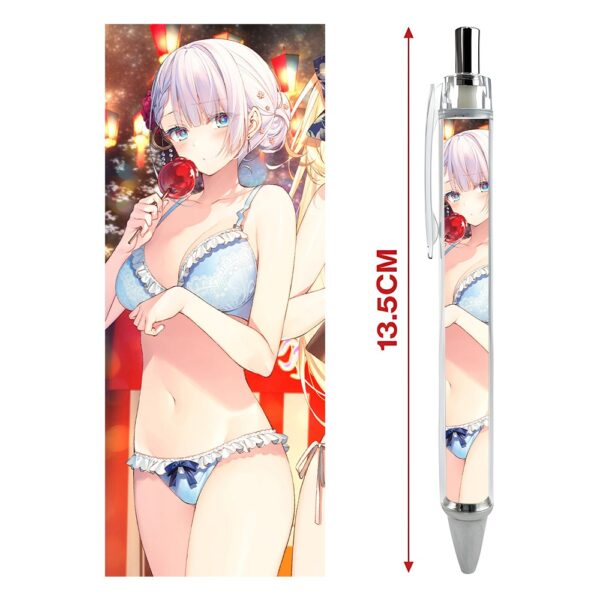 Bút viết In hình Seiken Gakuin no Maken Tsukai  - Hình in sắc nét - Bút Gel ngòi 0.5mm by 2D Tộc Shop