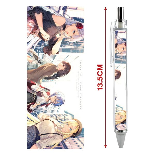 Bút viết In hình Seiken Gakuin no Maken Tsukai  - Hình in sắc nét - Bút Gel ngòi 0.5mm by 2D Tộc Shop