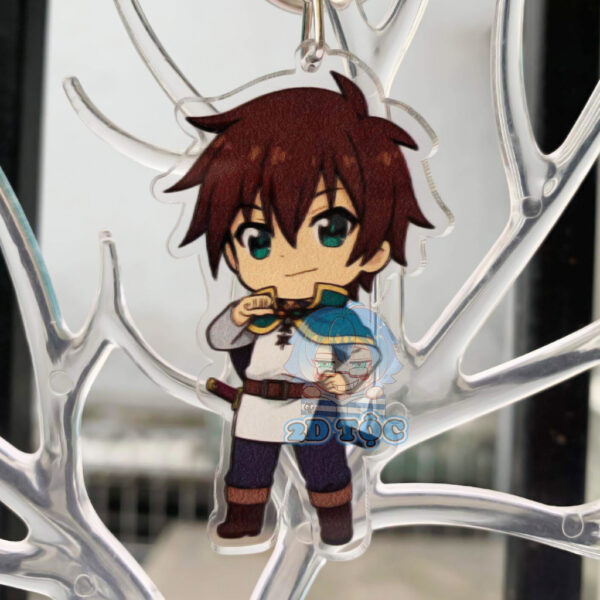 Móc Khóa Mica Trong Suốt In 2 Mặt Sắc Nét Anime Manga Konosuba Kono Subarashii Sekai ni Shukufuku wo! – 2D Tộc Shop