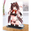 Khung ảnh Mica trong suốt Kích thước A4,A5 In hình Hutao Game Genshin Impact (1) đế lùa màu đen - 2D Tộc Shop