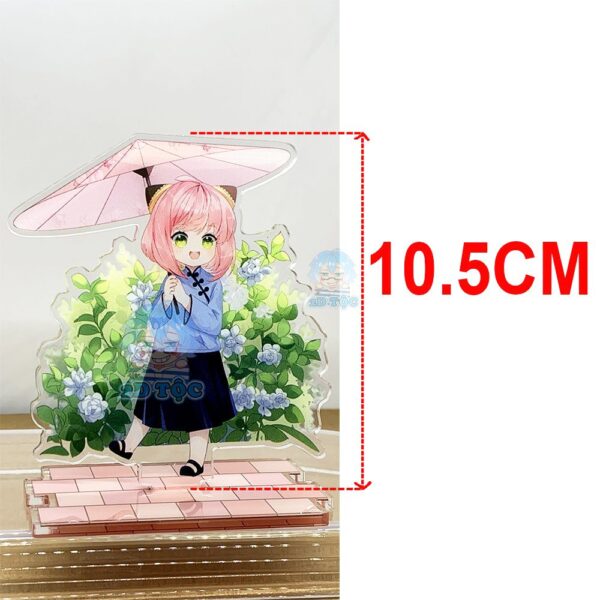 shopee-20053525531-3 Mô hình Standee Mica Trong suốt In 2 mặt sắc nét Ép 2 lớp Mica nhân vật Anime Manga Spy x Family (Anya, Loid, Yor, Yuri,