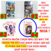 Hộp ảnh 340-1938 cái Postcard LOMO Sticker Anime Manga Light Novel Tổng hợp Chainsaw Man, One Piece, Genshin Impact...