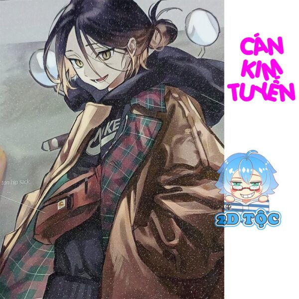 COMBO 10 TẤM POSTCARD A5 In theo Yêu cầu - Cán màng bóng cán màng kim tuyến theo Yêu cầu - Poster Anime by 2D Tộc Shop
