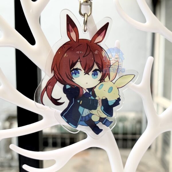 Móc Khóa Mica In 2 Mặt Sắc Nét Ép 2 Lớp Mica cao cấp Game Arknights - Phụ kiện Anime by 2D Tộc Shop