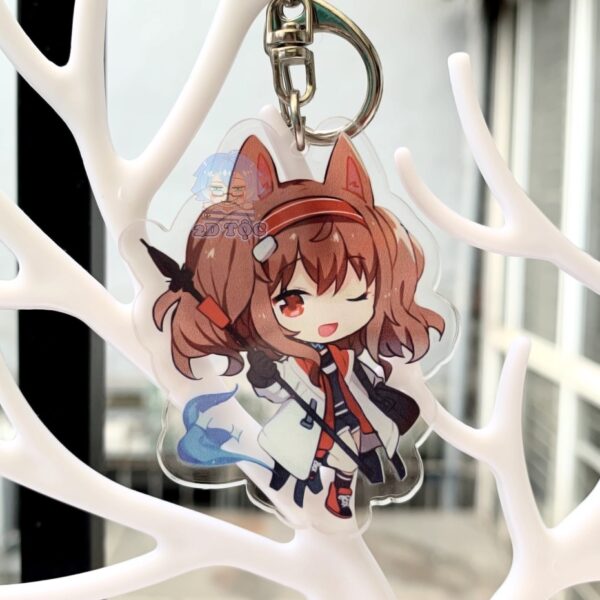 Móc Khóa Mica In 2 Mặt Sắc Nét Ép 2 Lớp Mica cao cấp Game Arknights - Phụ kiện Anime by 2D Tộc Shop