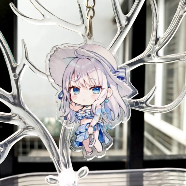 Móc Khóa Mica Trong suốt In 2 Mặt Sắc Nét Anime Manga Arya Bàn Bên – Phụ Kiện Anime By 2D Tộc Shop