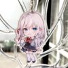 Móc Khóa Mica Trong suốt In 2 Mặt Sắc Nét Anime Manga Arya Bàn Bên – Phụ Kiện Anime By 2D Tộc Shop