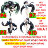 Mô hình Standee, Móc khóa Mica Acrylic nhân vật Anime Manga LIght Novel Overlord – Tượng Mica Anime by 2D Tộc Shop