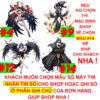 Mô hình Standee, Móc khóa Mica Acrylic nhân vật Anime Manga LIght Novel Overlord – Tượng Mica Anime by 2D Tộc Shop