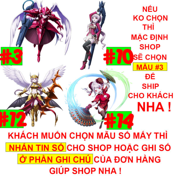 Mô hình Standee, Móc khóa Mica Acrylic nhân vật Anime Manga LIght Novel Overlord – Tượng Mica Anime by 2D Tộc Shop