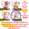 Khung ảnh Mica trong suốt Kích thước A4,A5 In hình Yae Miko Game Genshin Impact (1) đế lùa màu đen