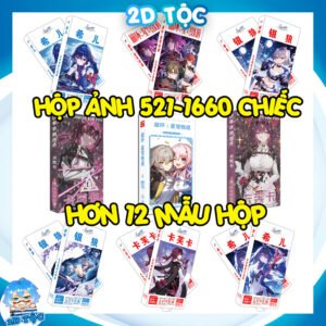 Hộp ảnh 521-1660 cái Postcard LOMO Sticker Game Honkai: Star Rail - Hộp ảnh LOMO 2D Tộc Shop