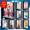 Khung ảnh Mica trong suốt Kích thước A4,A5 In hình Anime Manga Light Novel Cecilia và Lawrence đế lùa dày trong suốt