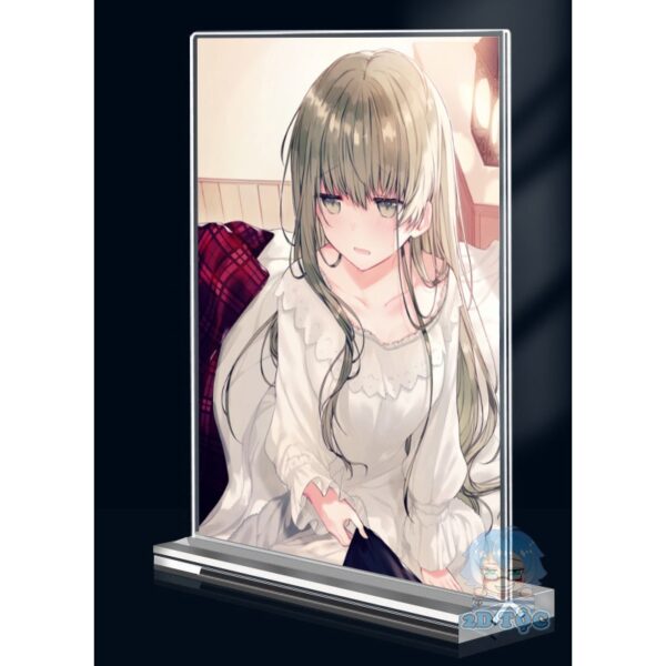 Khung ảnh Mica trong suốt Kích thước A4,A5 In hình Anime Manga Light Novel Cecilia và Lawrence đế lùa dày trong suốt