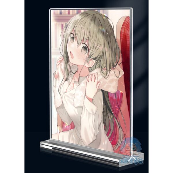 Khung ảnh Mica trong suốt Kích thước A4,A5 In hình Anime Manga Light Novel Cecilia và Lawrence đế lùa dày trong suốt