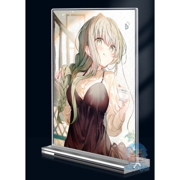 Khung ảnh Mica trong suốt Kích thước A4,A5 In hình Anime Manga Light Novel Cecilia và Lawrence đế lùa dày trong suốt