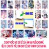 Tổng hợp Poster Postcard Móc khóa Standee Khung ảnh Bút Ayaka Game Genshin Impact - 2D Tộc Shop