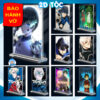 Khung ảnh Mica trong suốt Kích thước A4,A5 In hình Anime Manga Light Novel Anime Manga Blue Lock đế lùa dày trong suốt