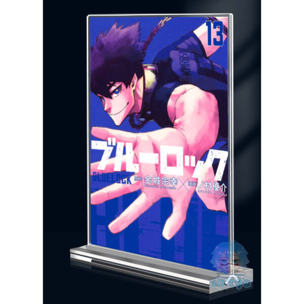 Khung ảnh Mica trong suốt Kích thước A4,A5 In hình Anime Manga Light Novel Anime Manga Blue Lock đế lùa dày trong suốt