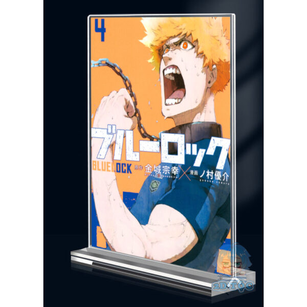 Khung ảnh Mica trong suốt Kích thước A4,A5 In hình Anime Manga Light Novel Anime Manga Blue Lock đế lùa dày trong suốt