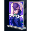 Khung ảnh Mica trong suốt Kích thước A4,A5 In hình Anime Manga Light Novel Anime Manga Blue Lock đế lùa dày trong suốt