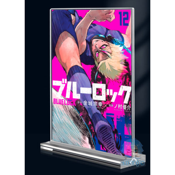 Khung ảnh Mica trong suốt Kích thước A4,A5 In hình Anime Manga Light Novel Anime Manga Blue Lock đế lùa dày trong suốt