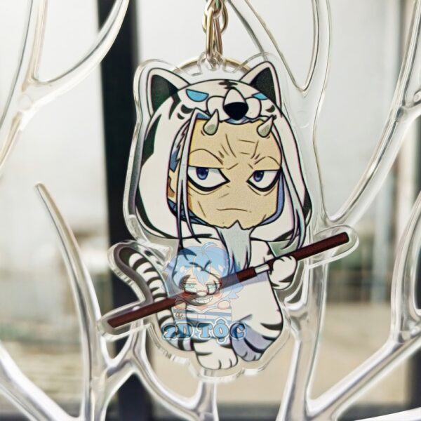 shopee-21074287046-5 Móc Khóa Mica Trong Suốt In 2 Mặt Sắc Nét Anime Manga Chuyển sinh thành Slime phiên bản Mặc đồ thú bông–2D Tộc Shop