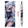 Bút viết In hình Jingliu Kính Lưu Game Honkai: Star Rail - Hình in sắc nét - Bút Gel ngòi 0.5mm by 2D Tộc Shop