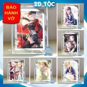 Khung ảnh kính Anime Manga Light Novel Seiken Gakuin no Maken Tsukai kích thước A4 A5 13x18 by 2D Tộc Shop