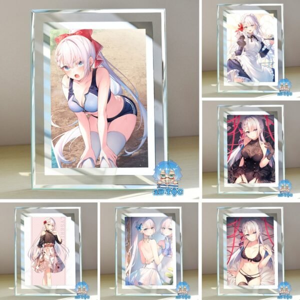 Khung ảnh kính Anime Manga Light Novel Seiken Gakuin no Maken Tsukai kích thước A4 A5 13x18 by 2D Tộc Shop