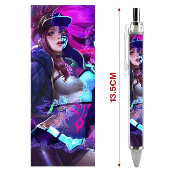 Bút viết In hình Game Liên Minh Huyền Thoại LOL League of Legends - Hình in sắc nét - Bút Gel ngòi 0.5mm by 2D Tộc Shop