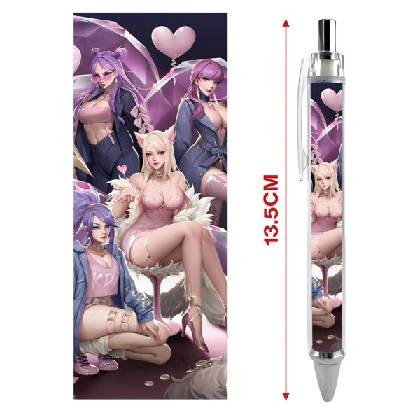 Bút viết In hình Game Liên Minh Huyền Thoại LOL League of Legends - Hình in sắc nét - Bút Gel ngòi 0.5mm by 2D Tộc Shop