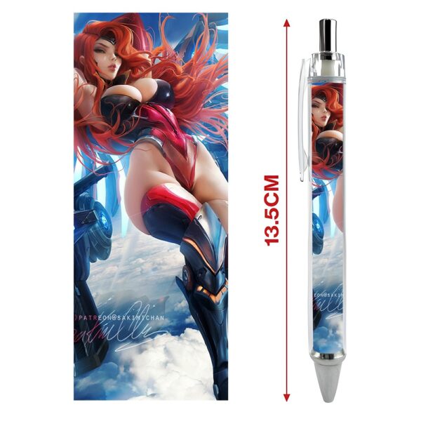Bút viết In hình Game Liên Minh Huyền Thoại LOL League of Legends - Hình in sắc nét - Bút Gel ngòi 0.5mm by 2D Tộc Shop
