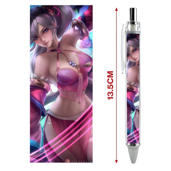 Bút viết In hình Game Liên Minh Huyền Thoại LOL League of Legends - Hình in sắc nét - Bút Gel ngòi 0.5mm by 2D Tộc Shop