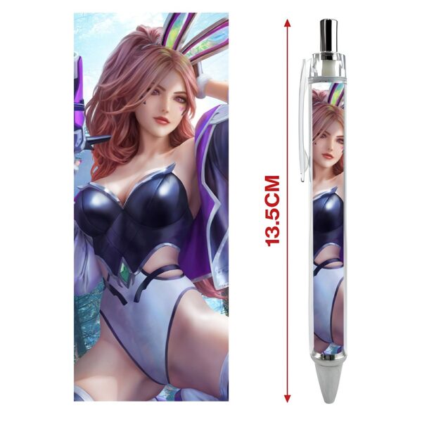 Bút viết In hình Game Liên Minh Huyền Thoại LOL League of Legends - Hình in sắc nét - Bút Gel ngòi 0.5mm by 2D Tộc Shop