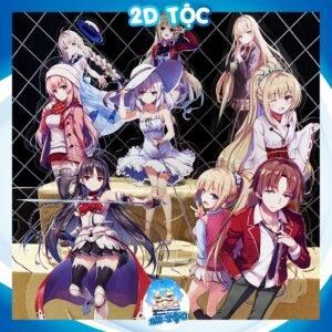 Mô hình Standee Mica Acrylic In sắc nét 2 mặt nhân vật Anime Manga Tổng Hợp  – Tượng Mica Anime by 2D Tộc Shop