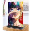 Khung ảnh Mica trong suốt Kích thước A4,A5 In hình Anime Manga Light Novel Dược sư Tự Sự đế lùa màu đen-2D Tộc